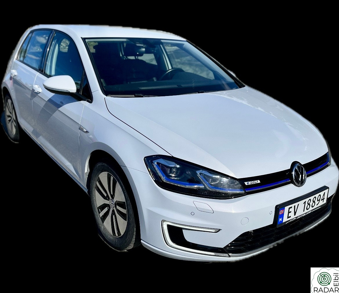 VOLKSWAGEN GOLF E-Golf 2018 – 70 000km – EU til 2028