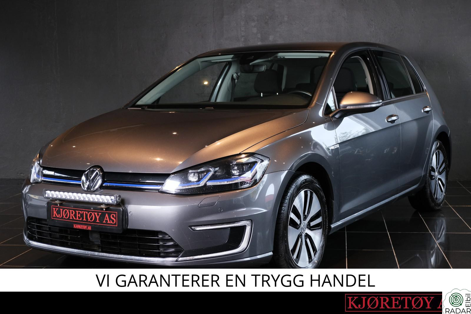 VOLKSWAGEN GOLF e-Golf / Navi / Ryggekamera / Acc / 12mnd GARANTI