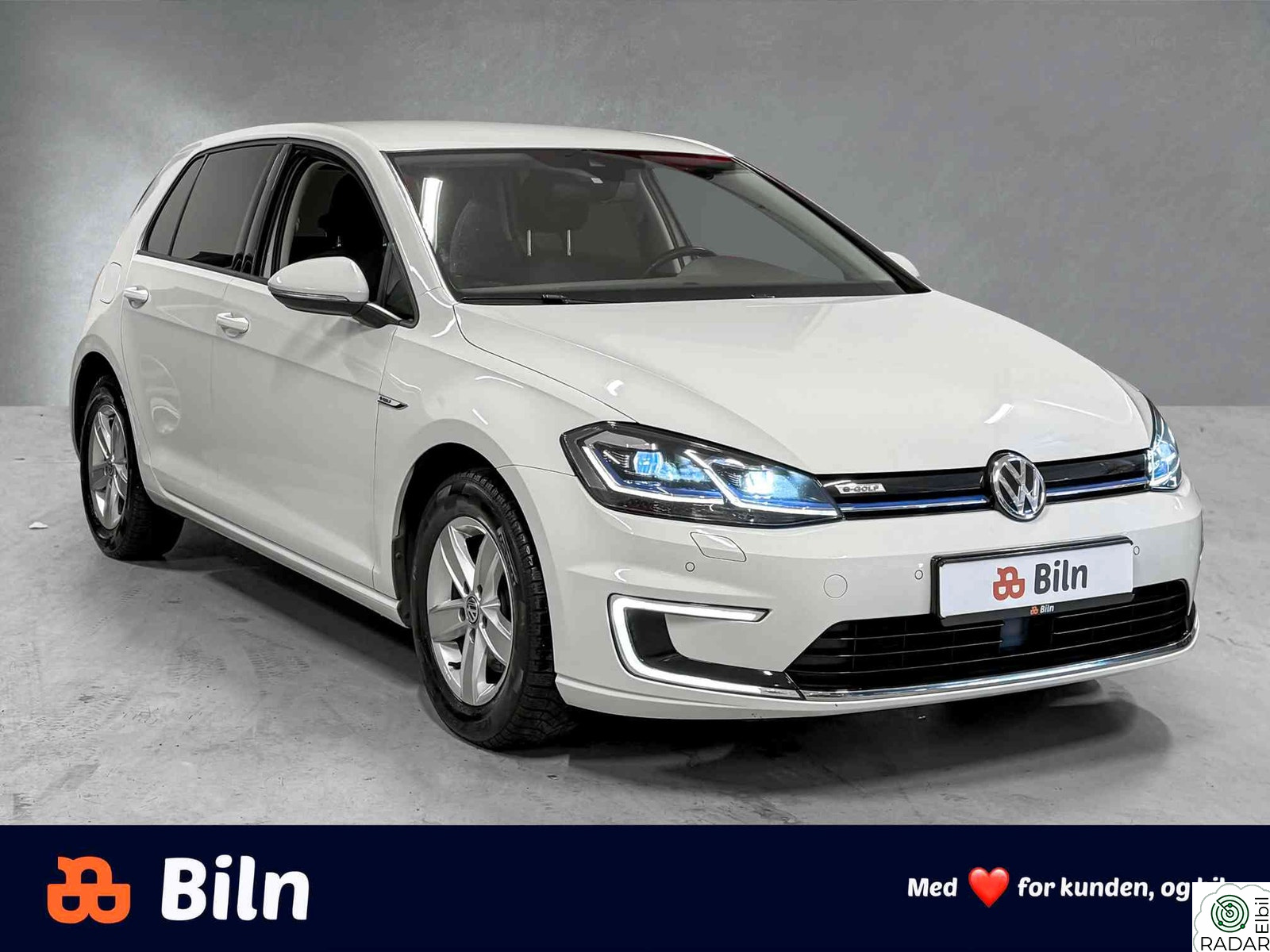 VOLKSWAGEN GOLF e-Golf 136hk /ACC/Keyless/R.kam/Blindsone/Dynamiske LED