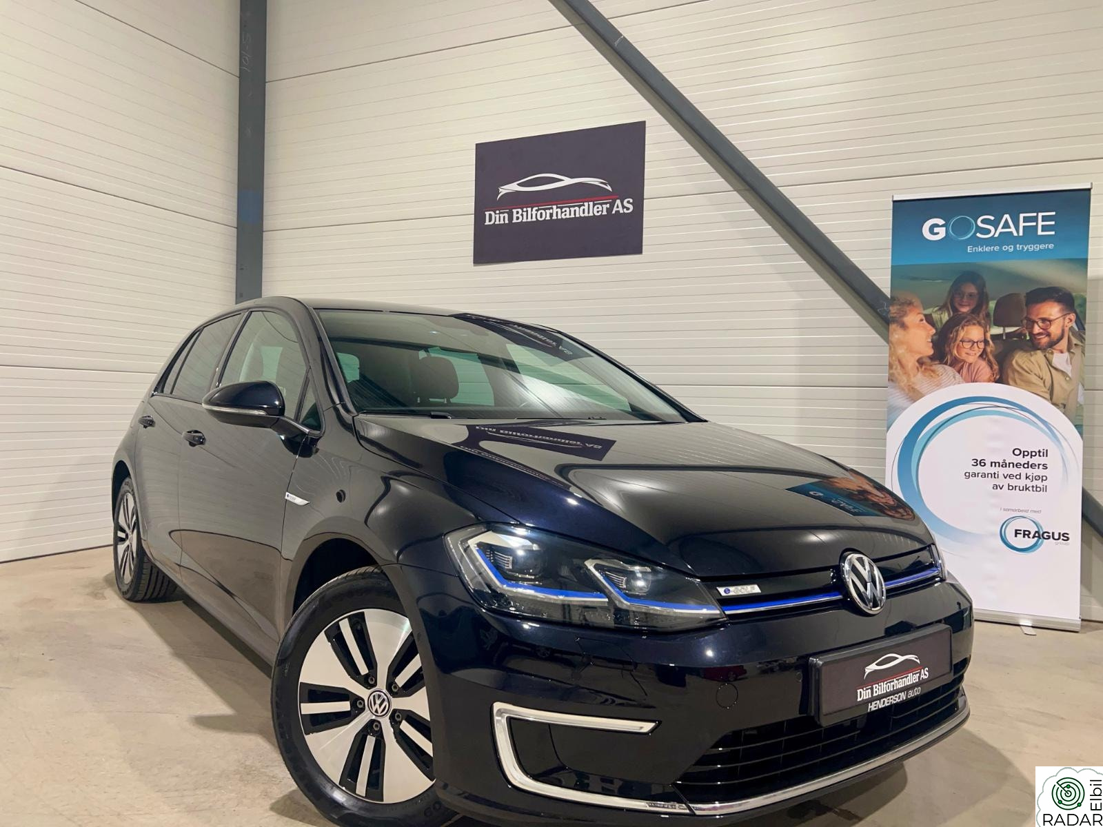 VOLKSWAGEN GOLF Skinn/Adaptiv cruise/Ryggekamera/Ny service/Ny EU/Lavkm