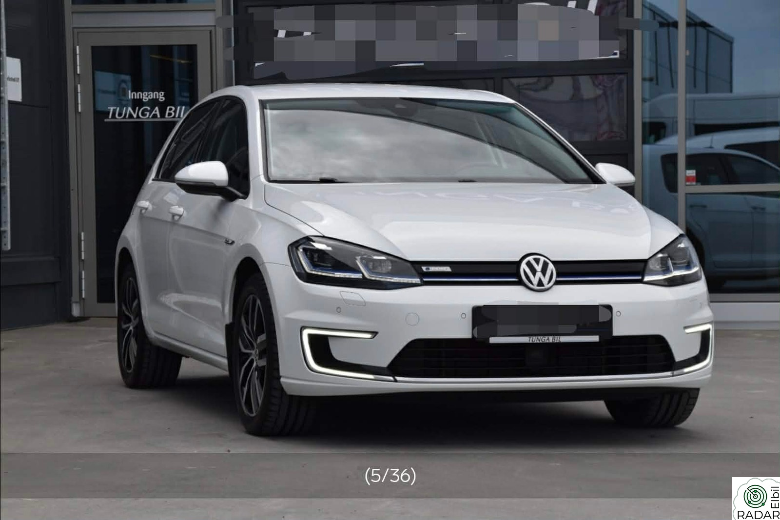 VOLKSWAGEN GOLF Volkswagen e-Golf 100kw 136 hk.