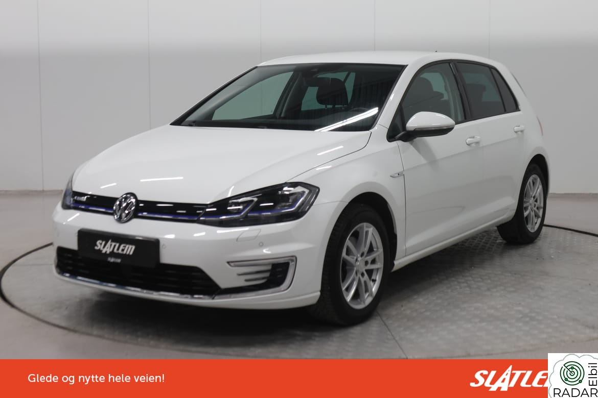 VOLKSWAGEN GOLF e-Golf,Navi,Kamera,Ad.cruise,Varmepumpe,Lav km,Keyless