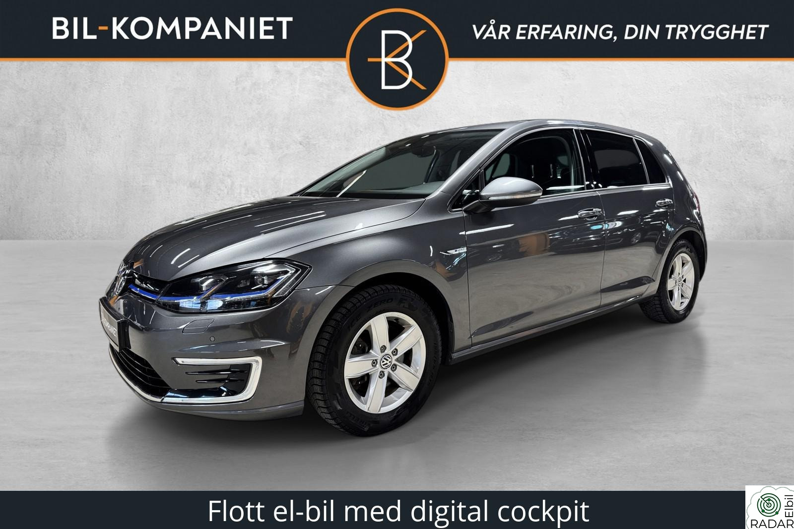 VOLKSWAGEN GOLF e-Golf 136hk | Kamera | Varmepumpe | Norsk | EU 03/27