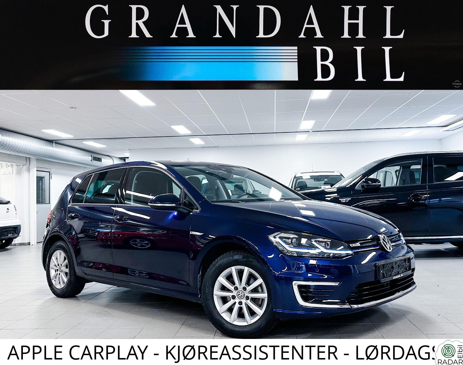 VOLKSWAGEN GOLF E-GOLF AUT.GIR SKINN ACC NAVI DAB KAMERA - LAV KM! +++