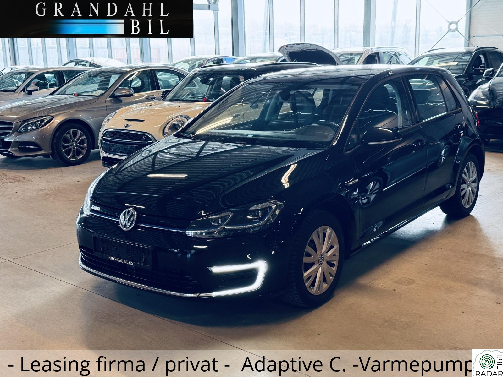 VOLKSWAGEN GOLF E-GOLF - SKINN - LEASING FIRMA/PRIVAT