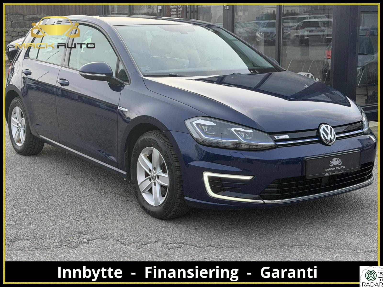 VOLKSWAGEN GOLF 30KWH 136HK / NAVI / ACC / PDC / VARMEPUMPE / DAB