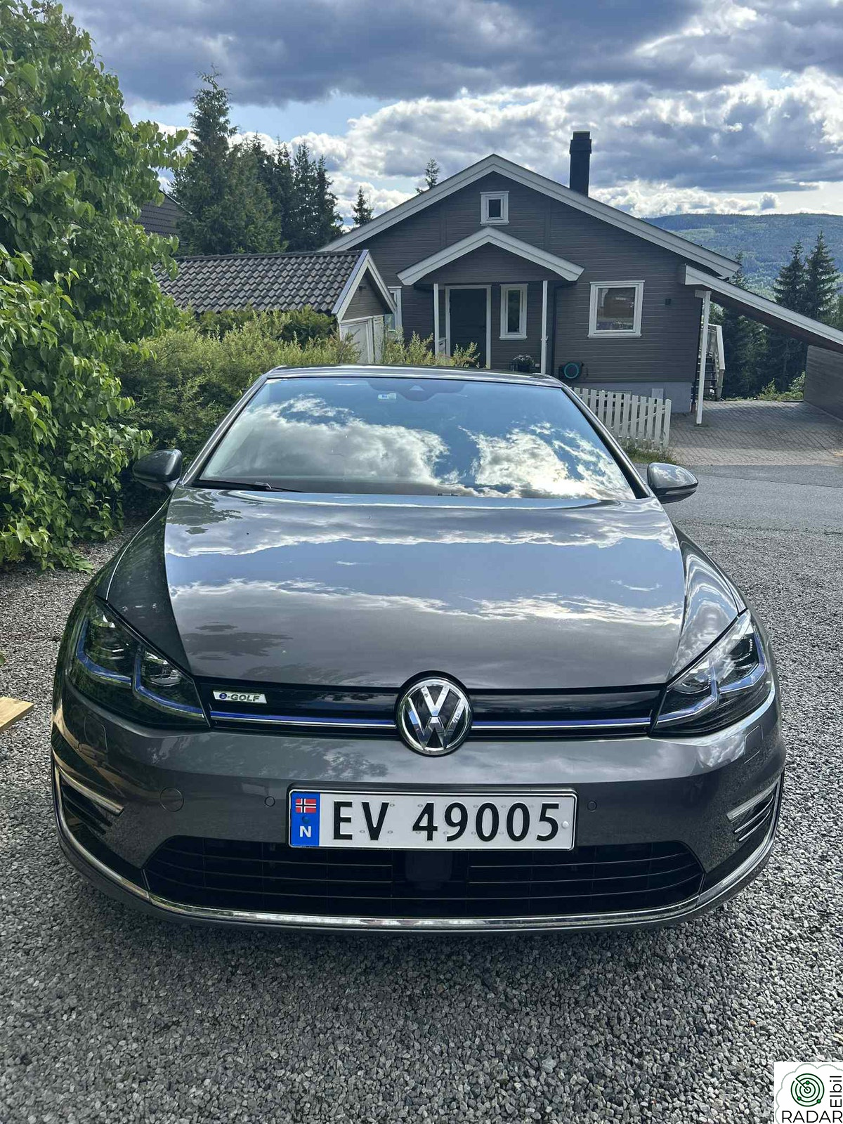 VOLKSWAGEN GOLF LED-lys detaljer i interiør