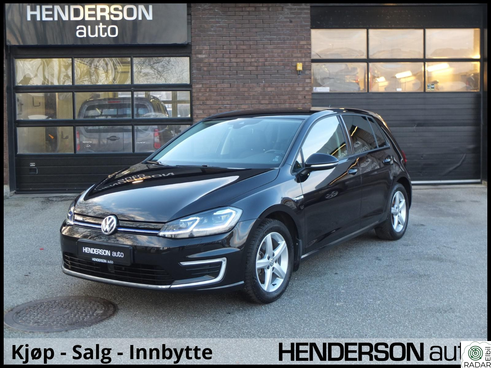 VOLKSWAGEN GOLF E-Golf 136hk Skinn/Kamera/Ad.Cruise/Keyless/LED/DAB+