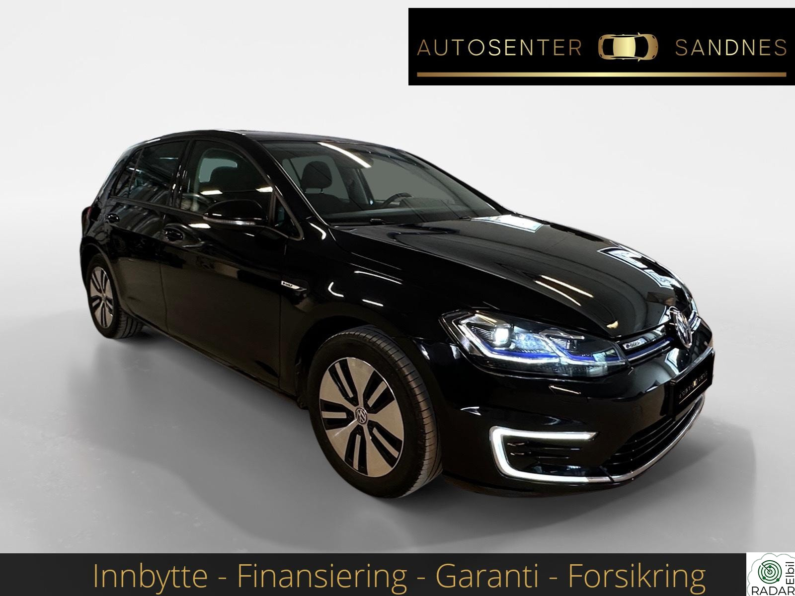 VOLKSWAGEN GOLF e-Golf Ryggekamera / 300 KM / Keyless / Navi / Cruise +