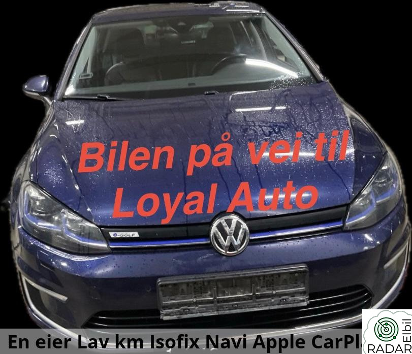 VOLKSWAGEN GOLF 35KWh 136Hk Exclusive S-seter Skinn Dynaudio R-Kam DAB+