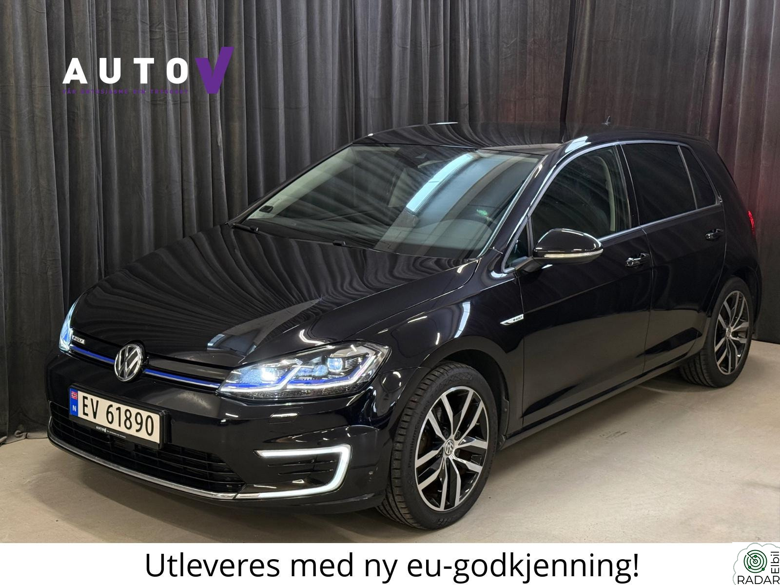 VOLKSWAGEN GOLF 136HK Digitalt display/ACC/R.Kamera/Keyless/Led/1eiers