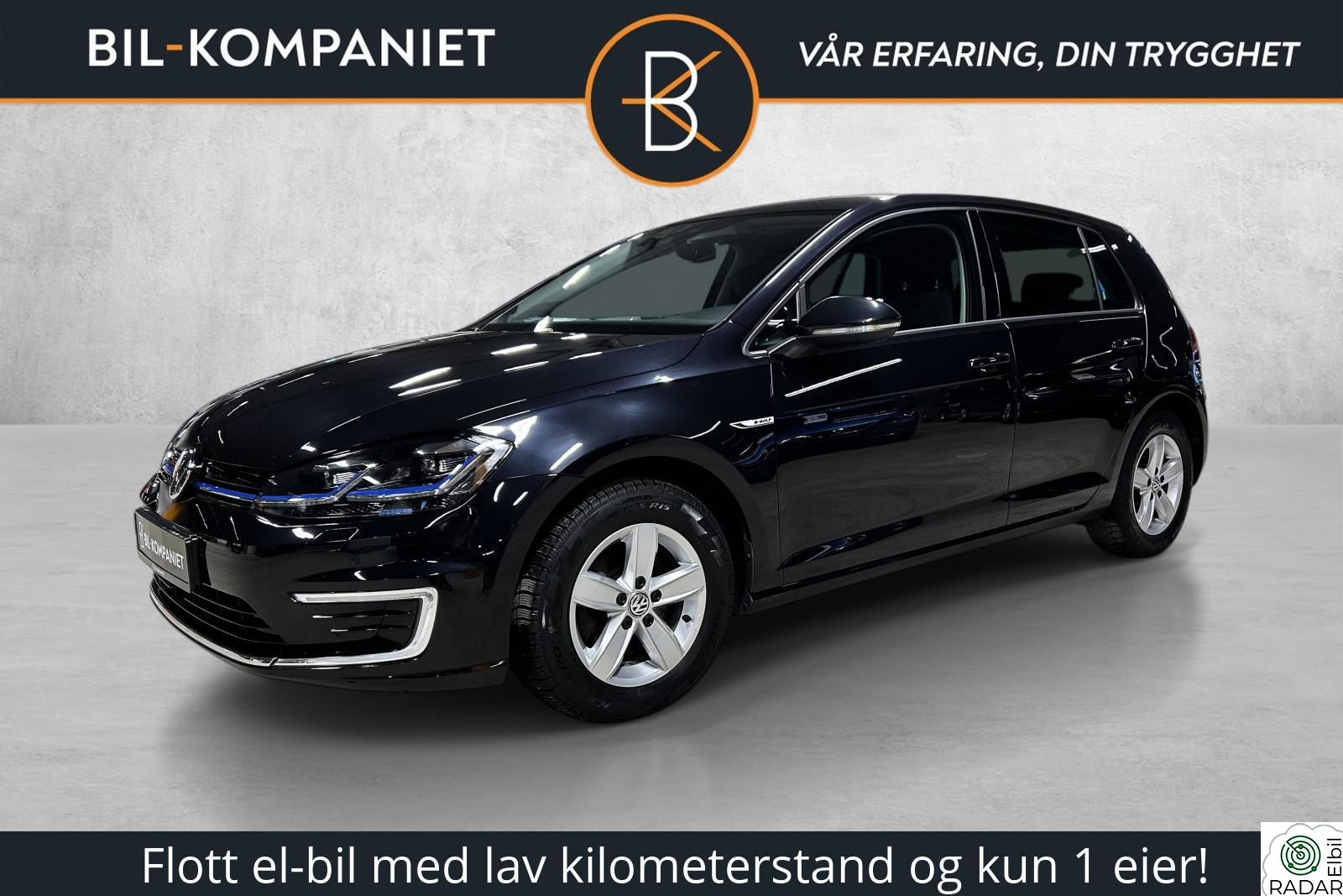 VOLKSWAGEN GOLF e-Golf 136hk | Kamera | Norsk | EU 05/27