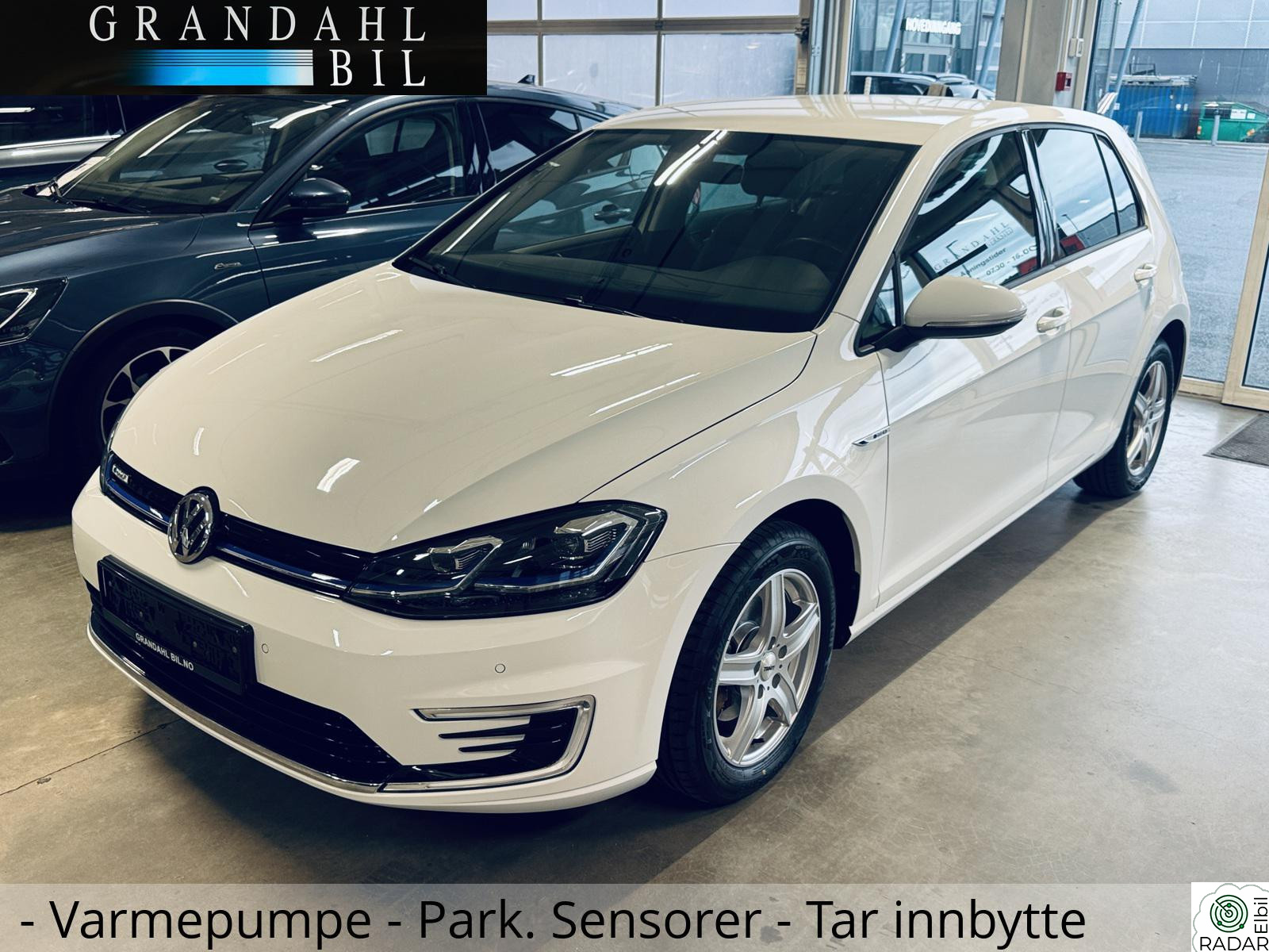 VOLKSWAGEN GOLF E-Golf - 136 HK - Varmepumpe - Adaptive C.