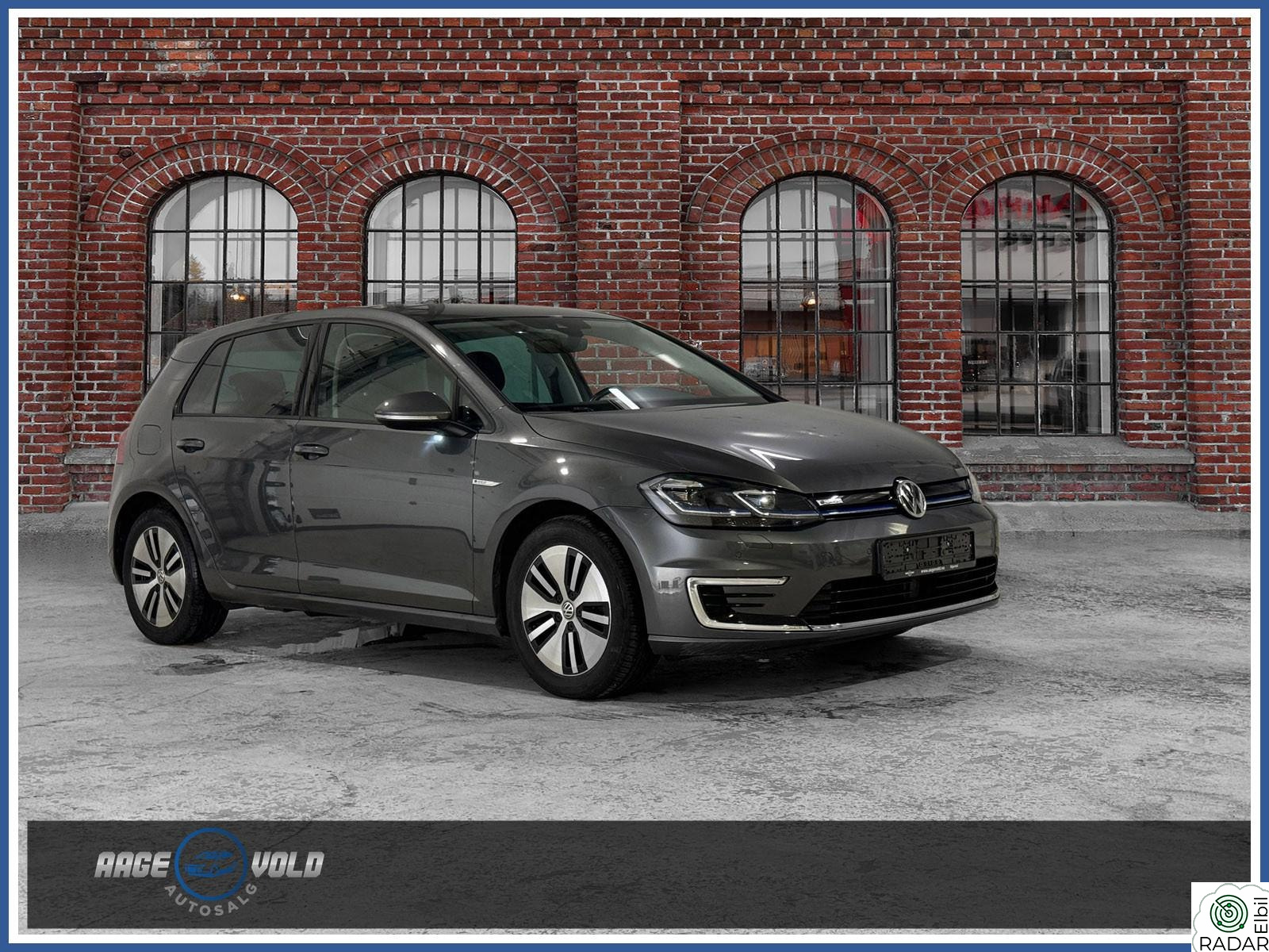 VOLKSWAGEN GOLF eGolf GPS Kamera Varmepumpe Garanti.