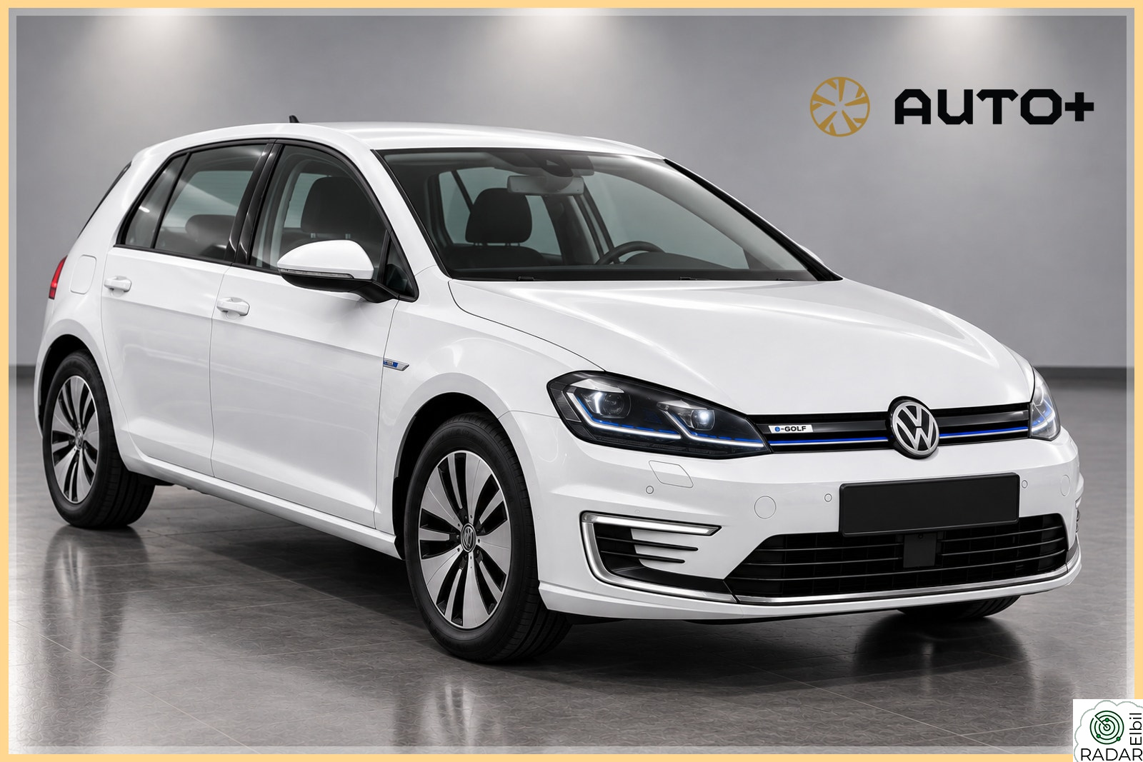 VOLKSWAGEN GOLF E-GOLF | 1 EIER | RYGGEKAMERA | KEYLESS | VARMEPUMPE