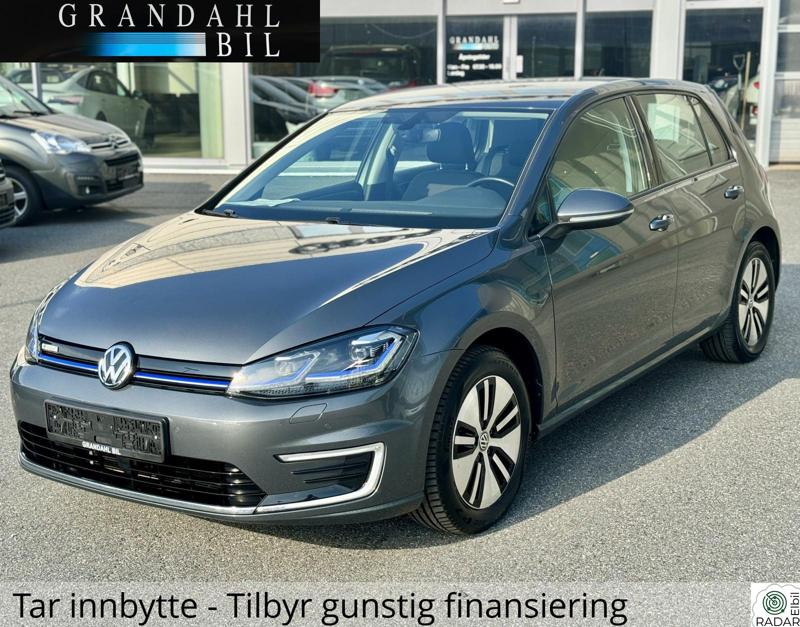 VOLKSWAGEN GOLF EV - 136 HK - Varmepumpe - DAB - Park.sensorer