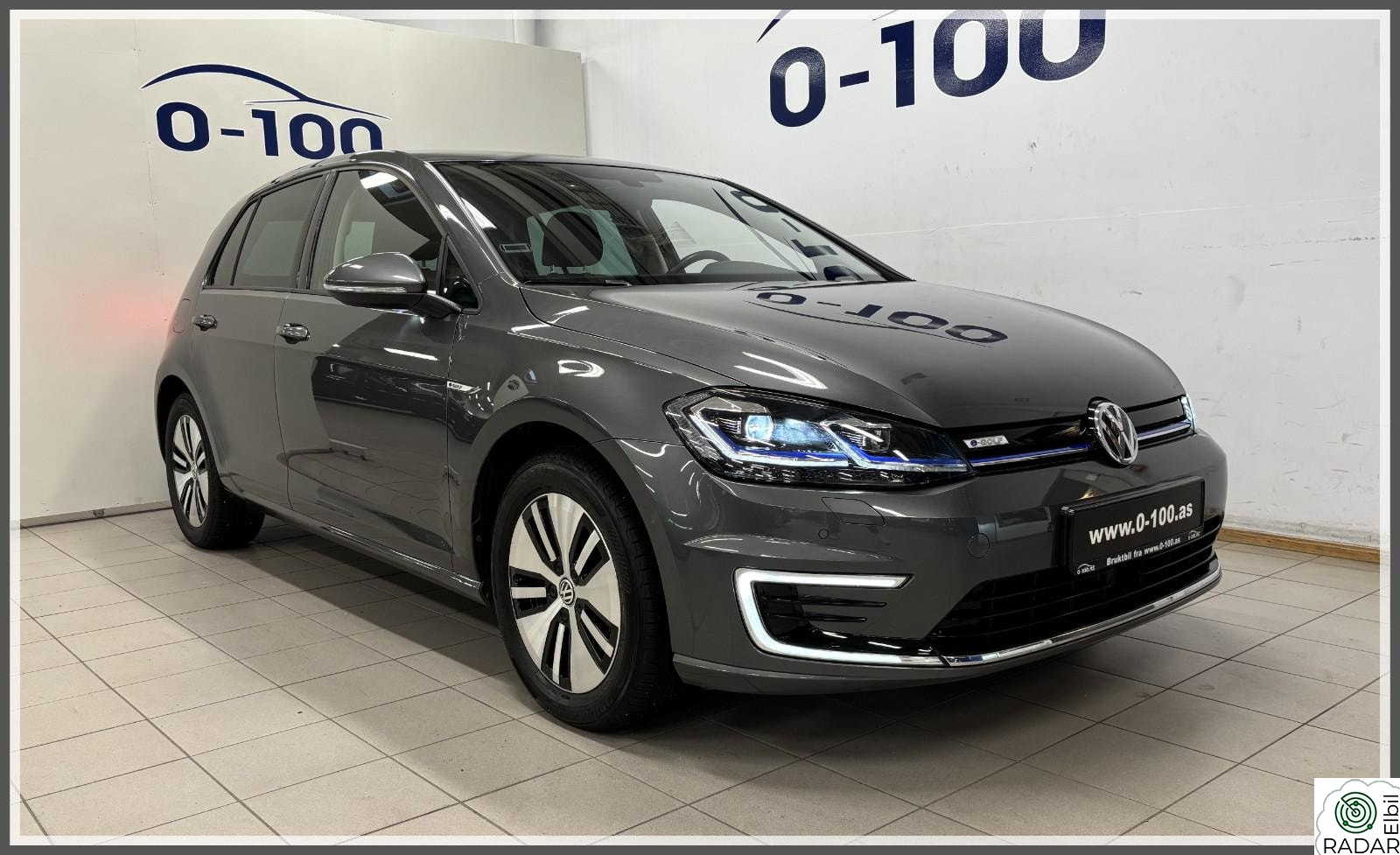 VOLKSWAGEN GOLF e-Golf/300 km/1 eier/KUN 40800 km/Historikk/EU 07.27