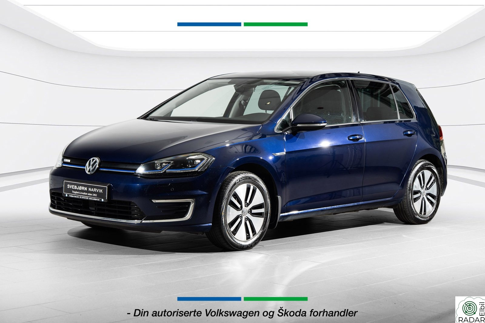 VOLKSWAGEN GOLF E-Golf 223 km WLTP //Ryggekamera//Keyless//Varmepumpe//