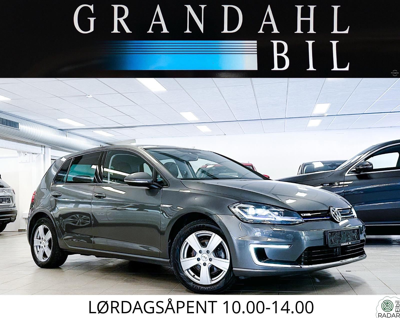 VOLKSWAGEN GOLF E-GOLF SKINN ADAPTIV CRUISE ACTIV INFO DISPLAY KAMERA