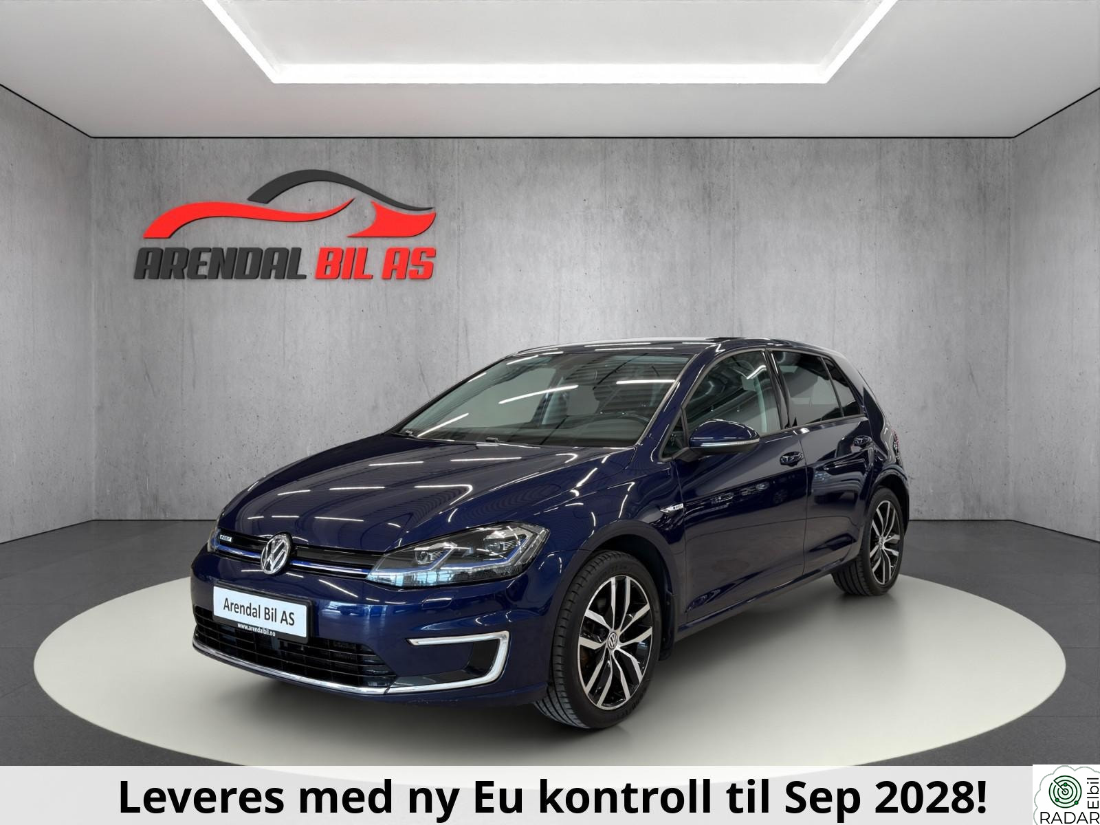 VOLKSWAGEN GOLF 100KW 300KM, Varmepumpe, Navi, Acc, Norsk bil!