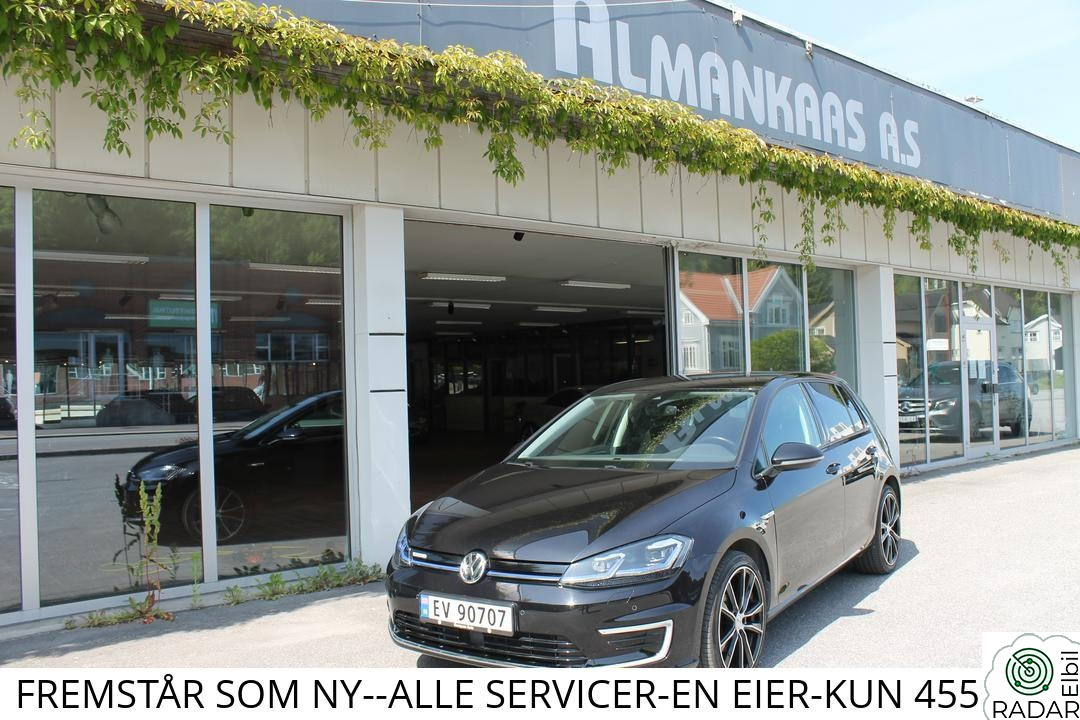 VOLKSWAGEN GOLF E-GOLF 100KW
