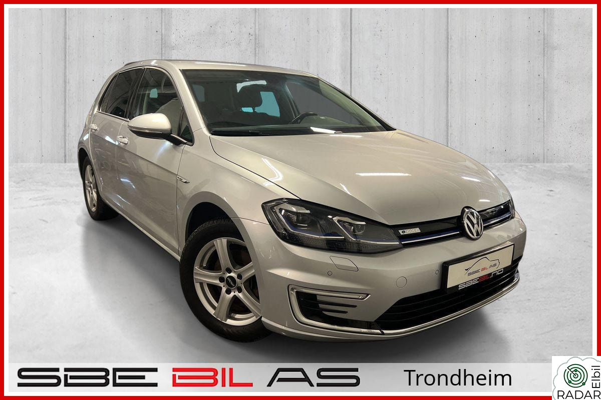 VOLKSWAGEN GOLF e-Golf 136Hk ACC/Navi/LED/PDC/Kam/Vinterpakke/Garanti!