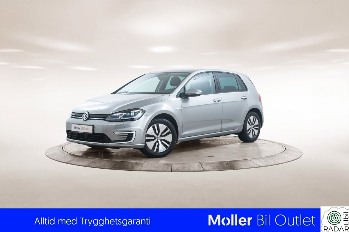 VOLKSWAGEN GOLF E-golf 136 hk Kamera,Keyless,Navi,Ad.cruise,Mørke ruter