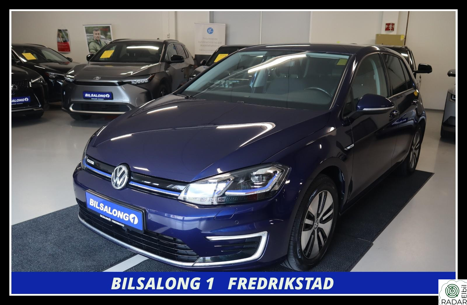 VOLKSWAGEN GOLF E-Golf,Navi,Cruise,Led,Ryggekamera,12mnd garanti