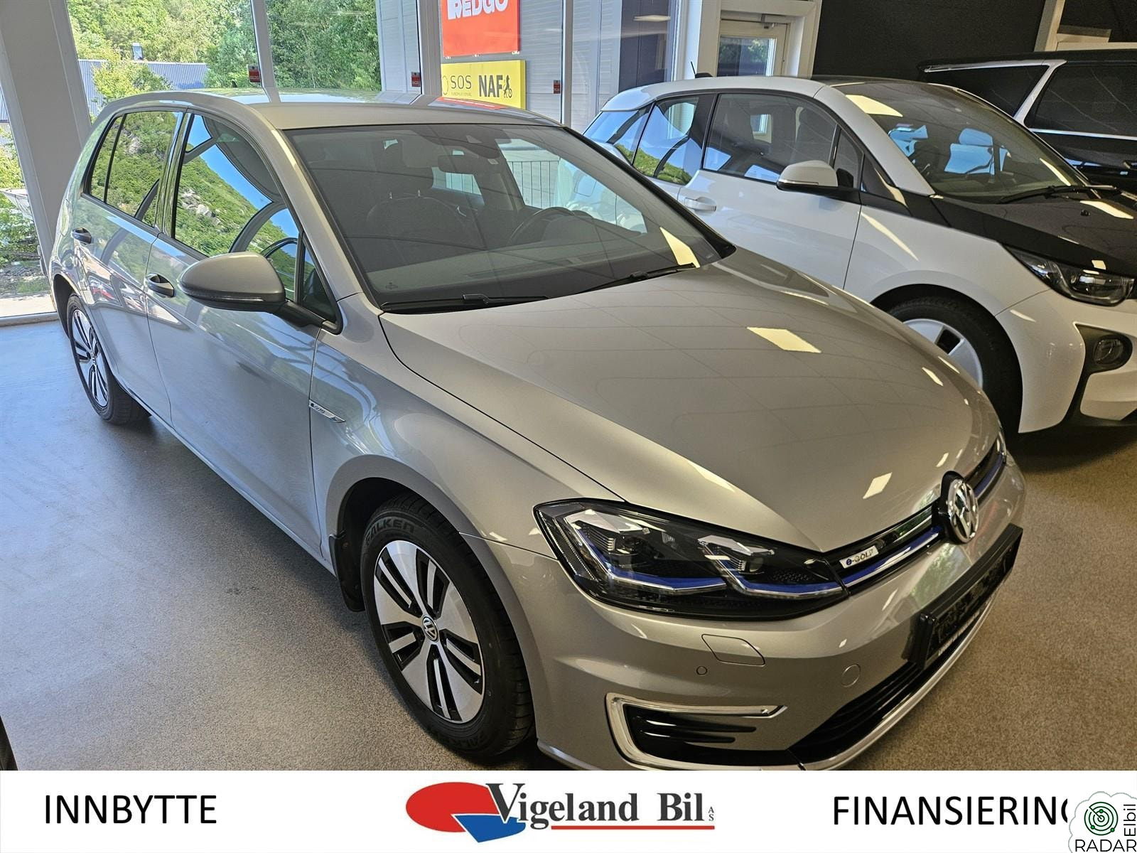 VOLKSWAGEN GOLF e-Golf Exclusive,Navi,skinn,Dab mm Lav km