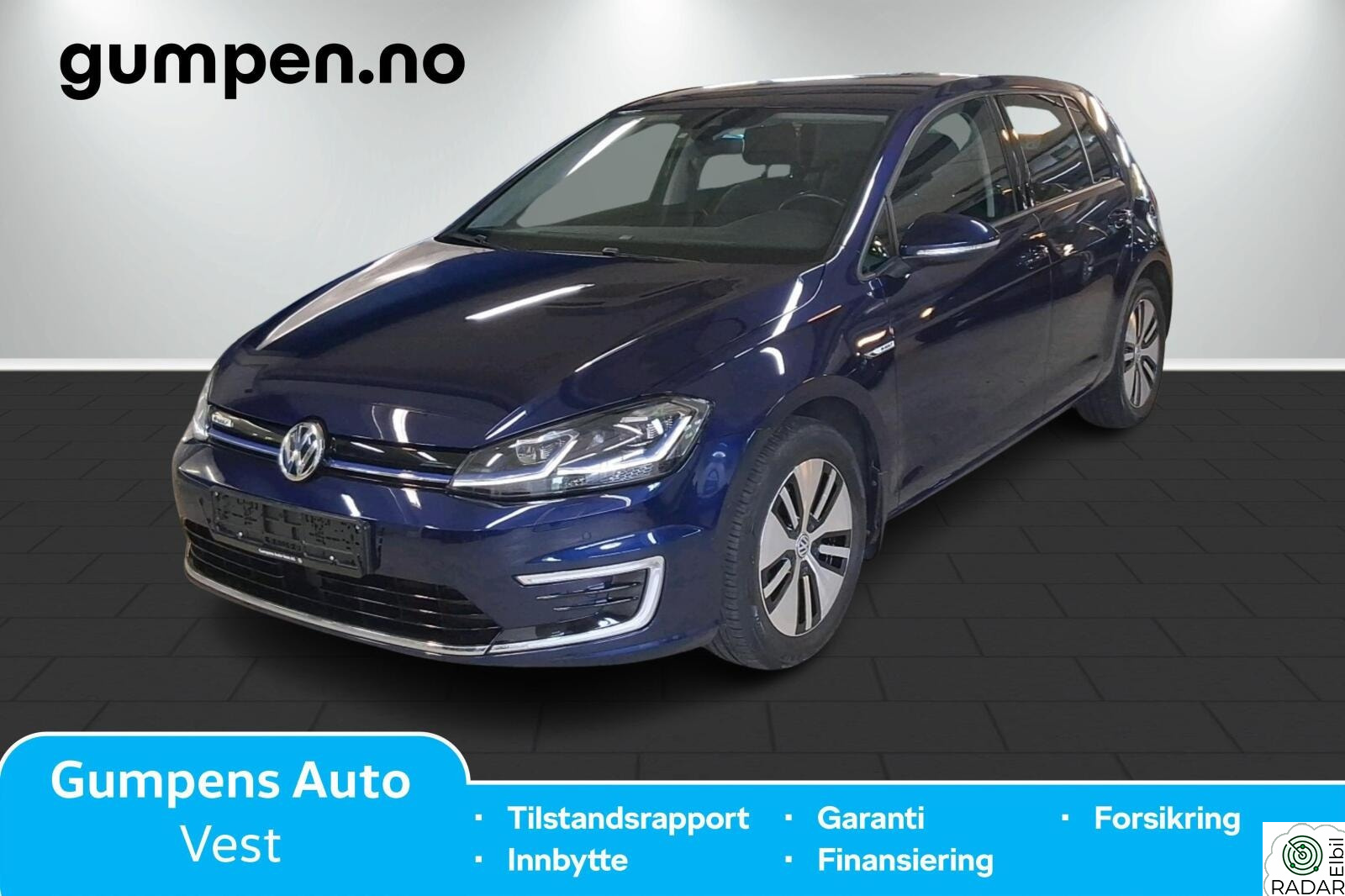 VOLKSWAGEN GOLF E-golf 136 hk exclusive - Alt utstyr!