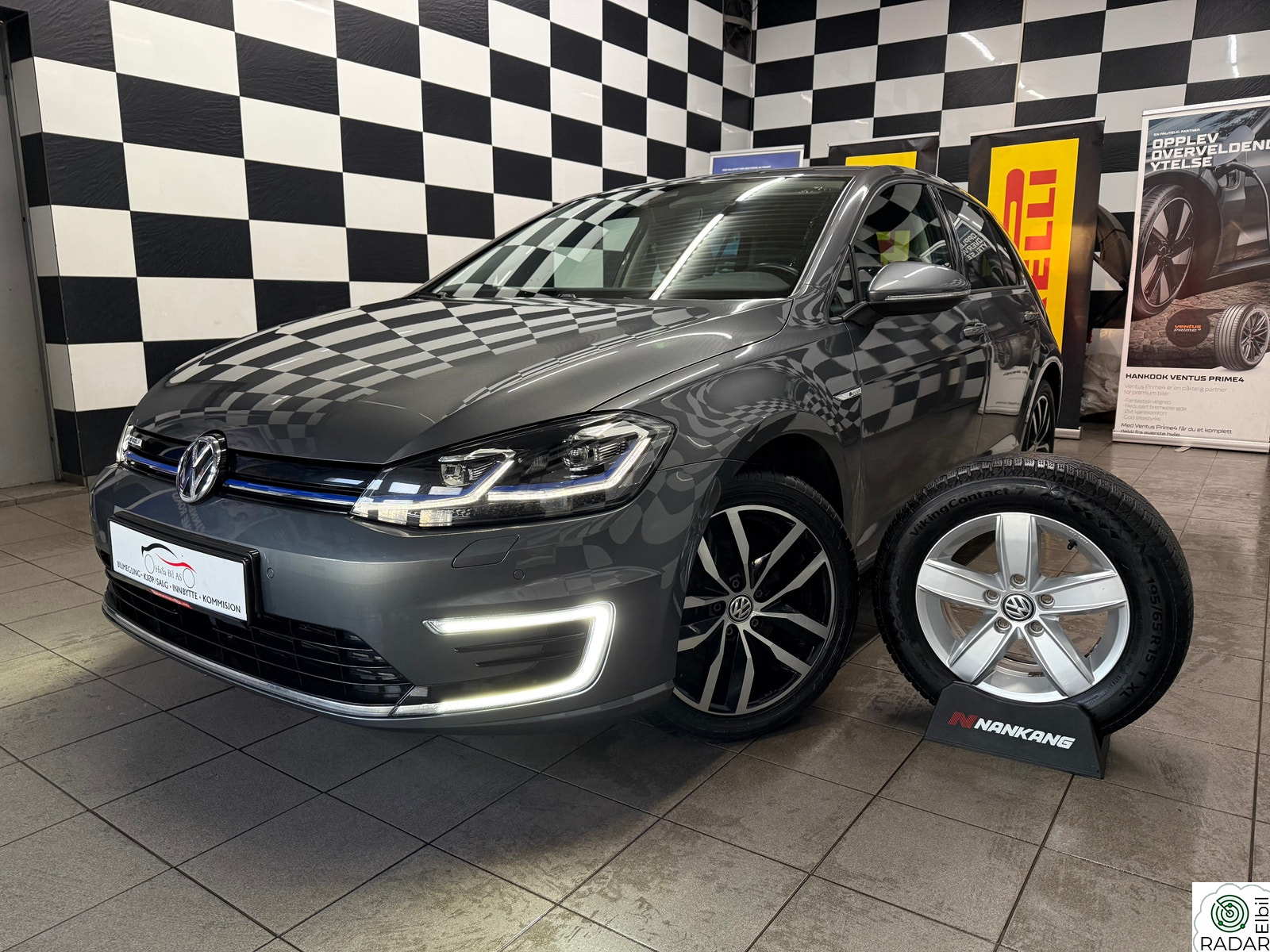 VOLKSWAGEN GOLF E-GOLF*100KW*300KM*NORSK*EXCLUSIVE*SKINN*NY SERVICE+EU*