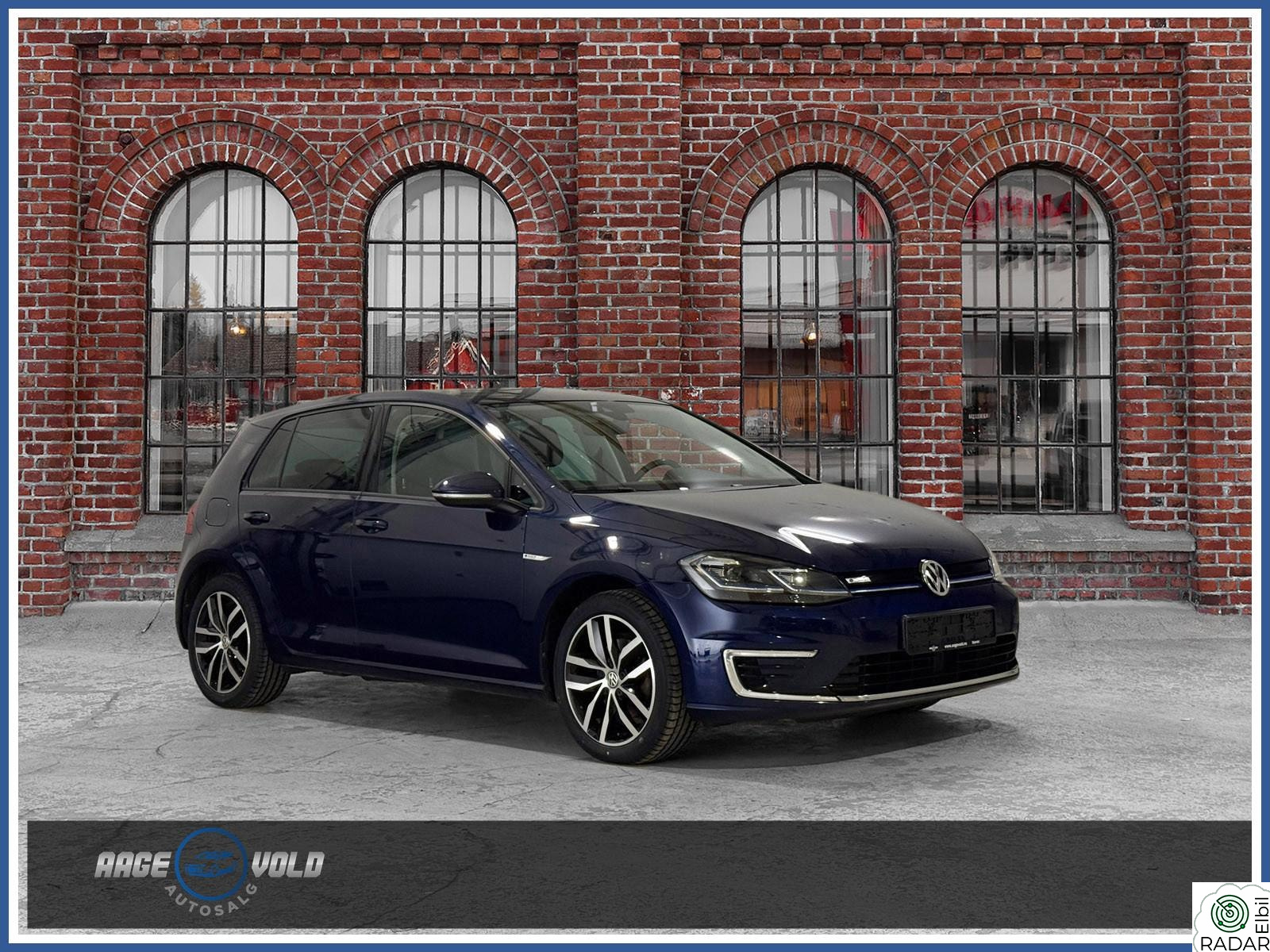 VOLKSWAGEN GOLF eGolf Skinnseter Varmepumpe Garanti