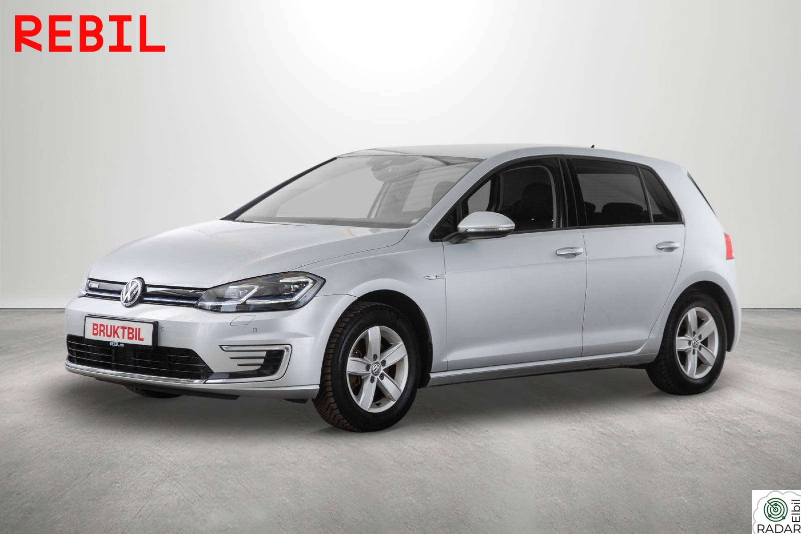 VOLKSWAGEN GOLF e-Golf (136hk) Skinn/AID/R.Kam/ACC/Navi/Varmepumpe