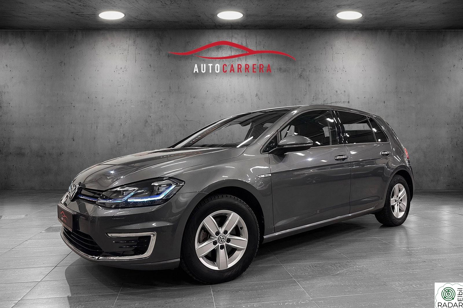 VOLKSWAGEN GOLF e-Golf Navi/Kamera/Ad.cruise/Varmepumpe/Lav km/Keyless+