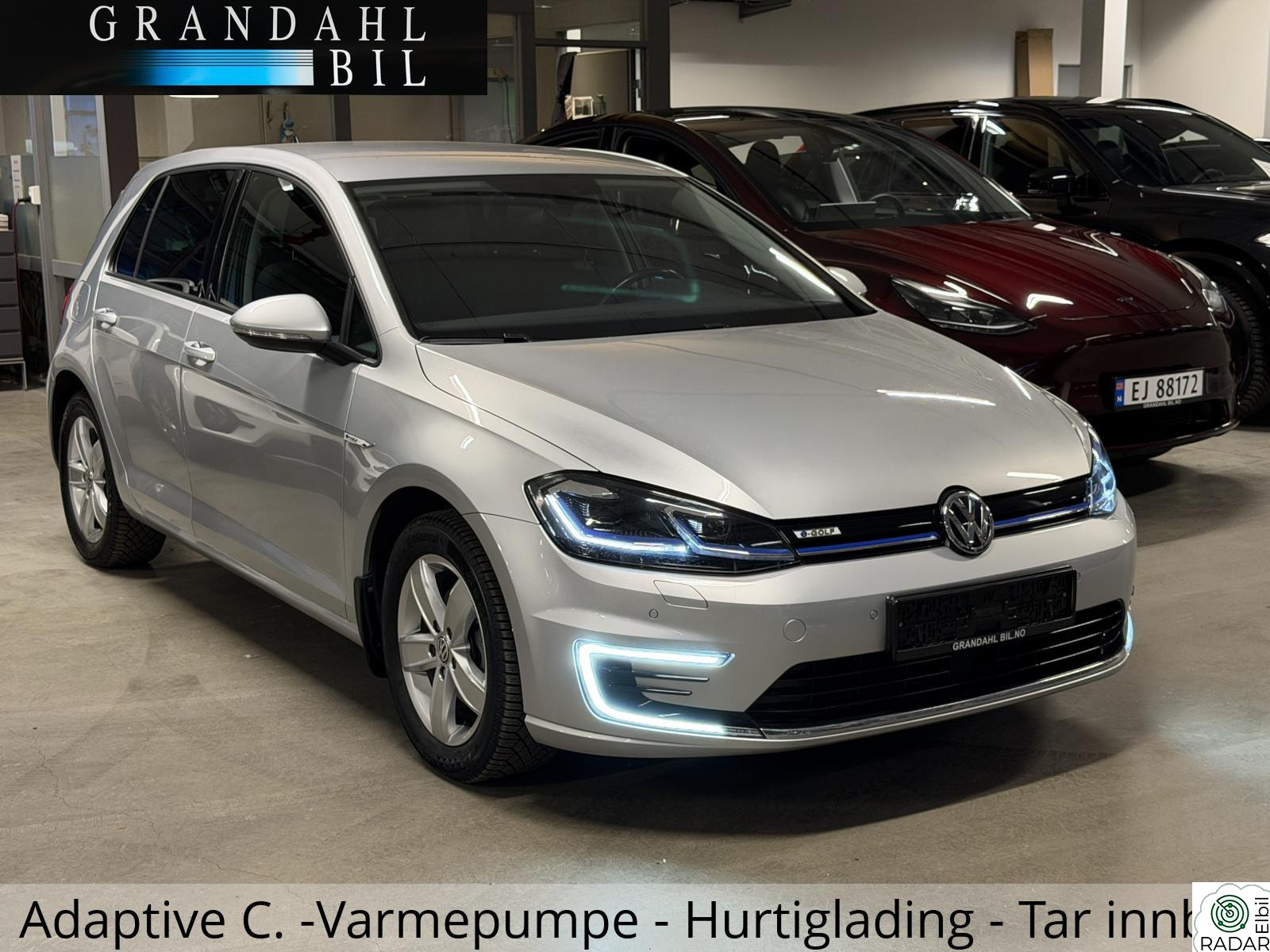 VOLKSWAGEN GOLF E-GOLF RYGGEKAMERA - KEYLESS - LAV KM - Tar innbytte