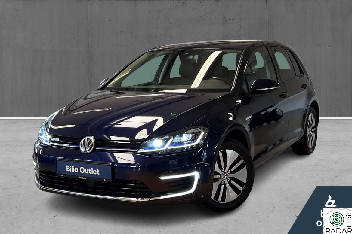 VOLKSWAGEN GOLF e-Golf 136hk Exclusive Skinn, Adap-LED, R.kamera