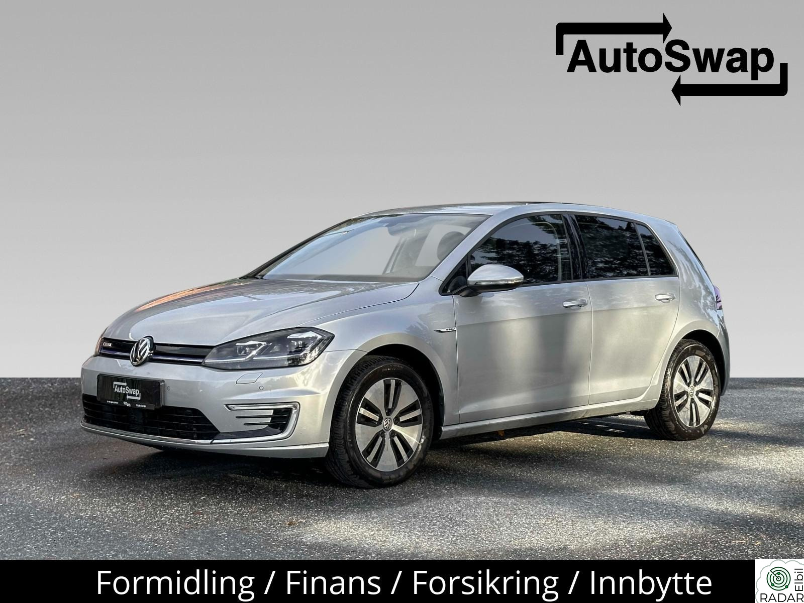 VOLKSWAGEN GOLF e-Golf 300km (NEDC). Norsk/Navi/Kamera/Keyless/S+V/EUOK