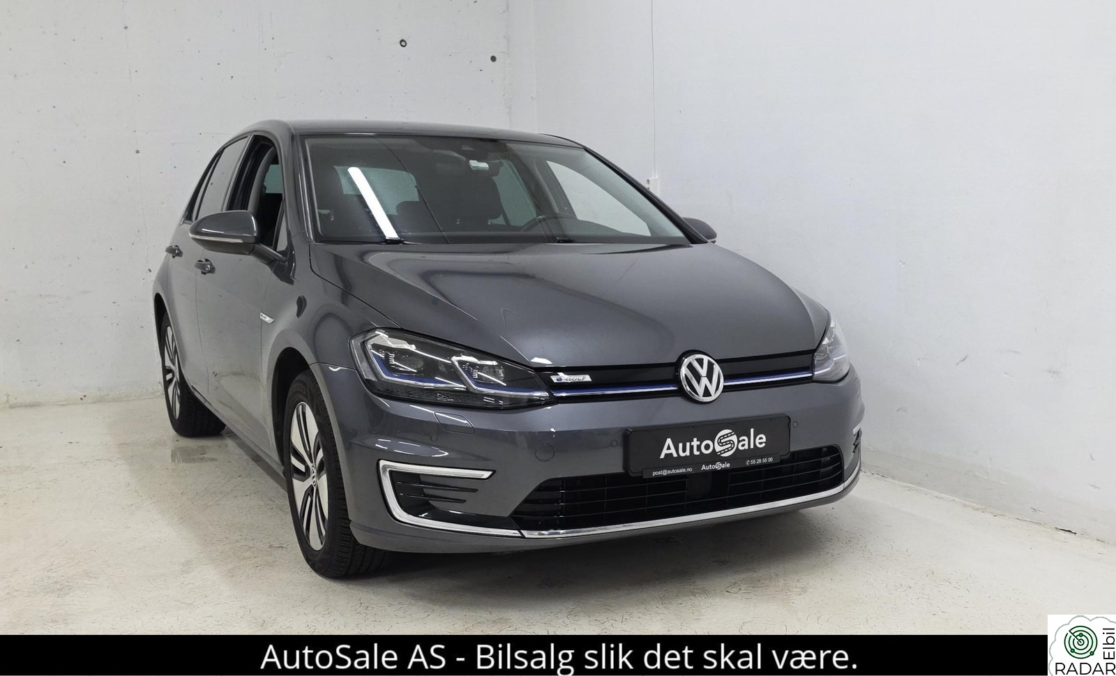 VOLKSWAGEN GOLF E-Golf Skinn/Varmepumpe/Ryggekamera/S+V/EU-Ok 2027