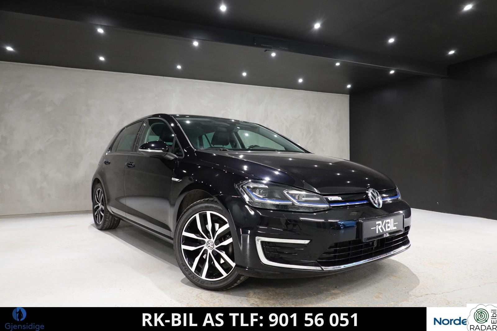 VOLKSWAGEN GOLF E-GOLF/EXCLUSIVE/SKINN//NAVI/ACC/NORSK/VP/LED/300KM/+++