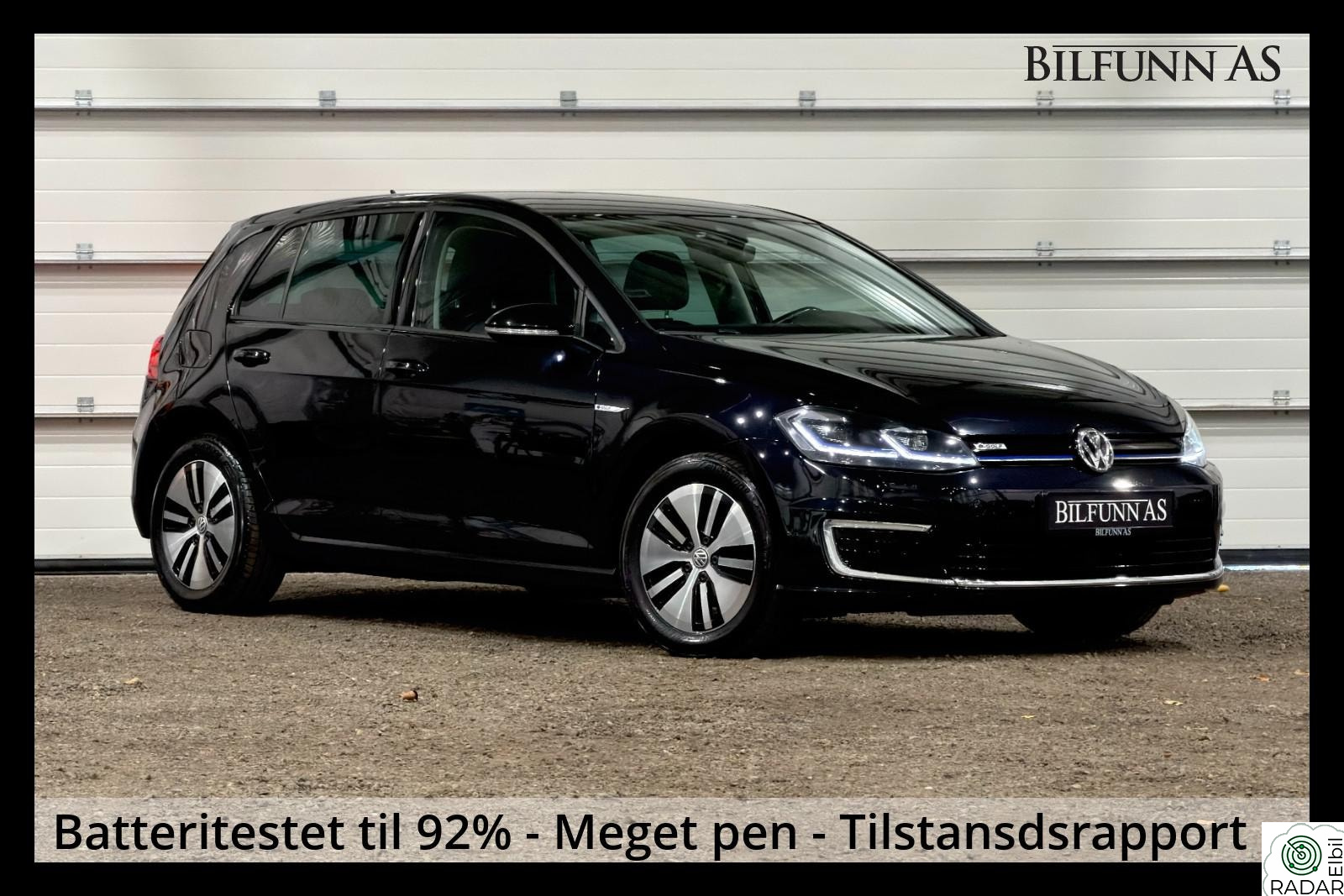 VOLKSWAGEN GOLF Exclusive, 300 km, Skinn, Batteritest, Eu-ok til 10/28
