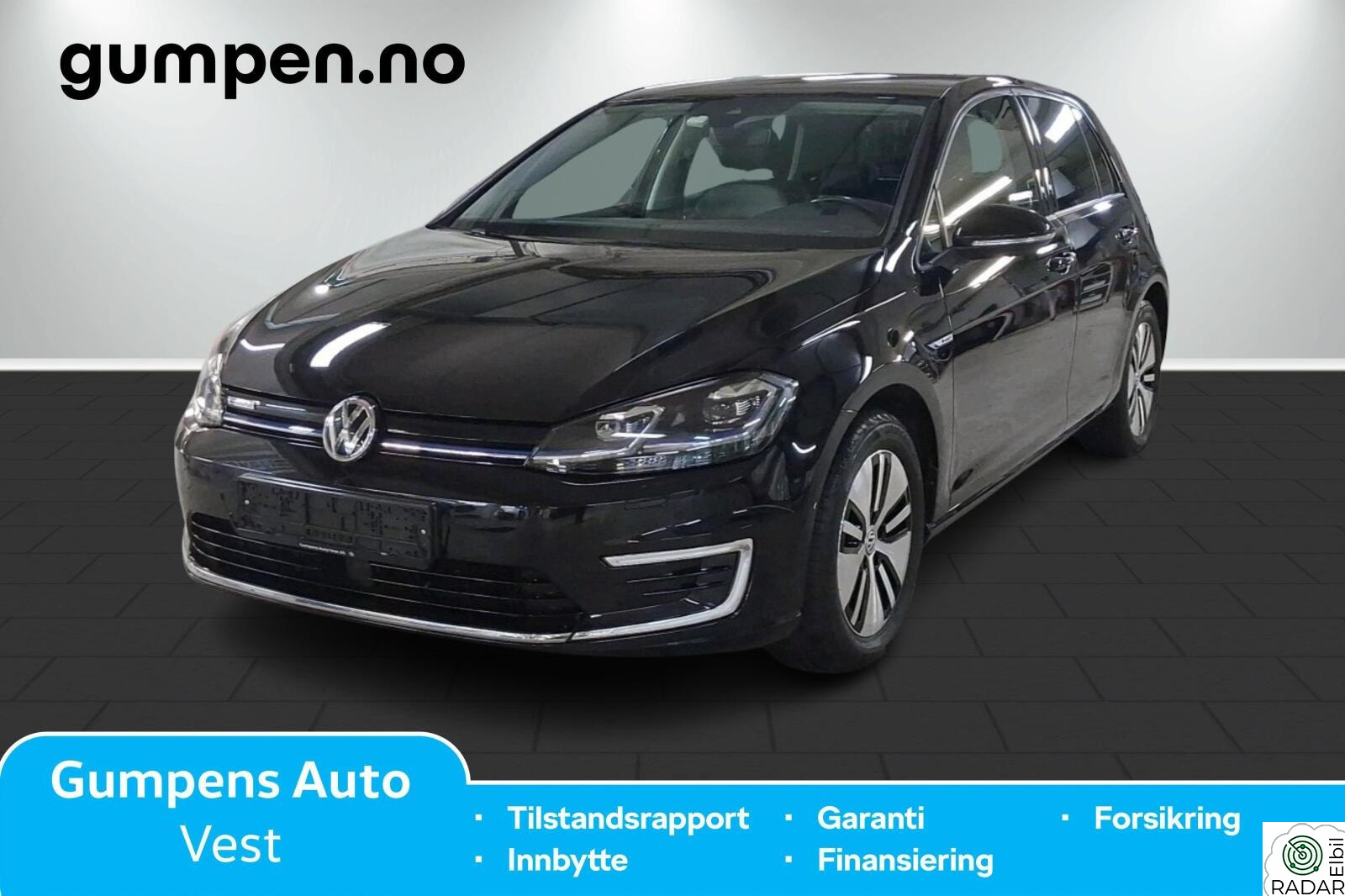VOLKSWAGEN GOLF E-golf 136 hk, Skinn, Active info, ryggekamera ++