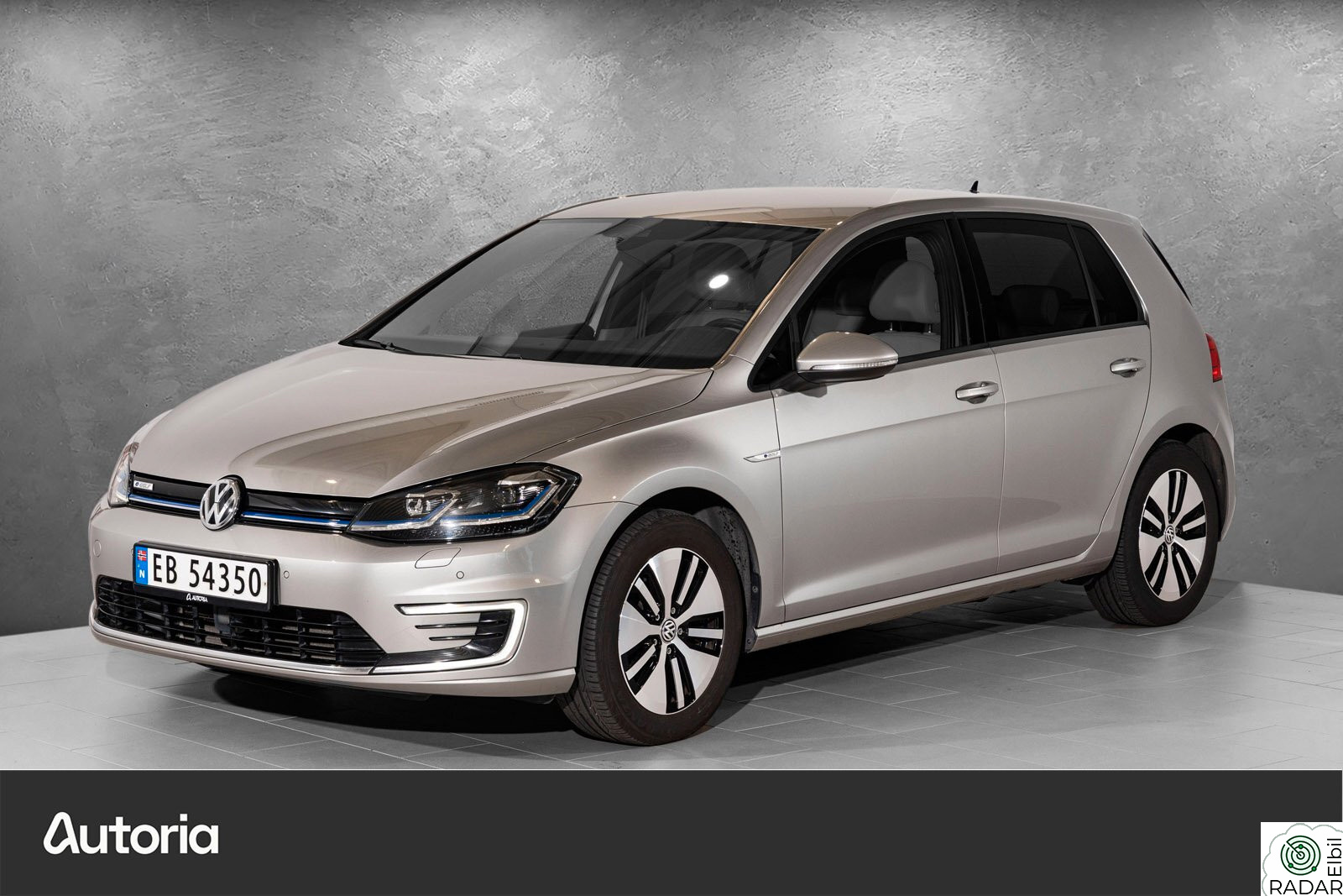 VOLKSWAGEN GOLF E-golf 136 hk exclusive kamp *