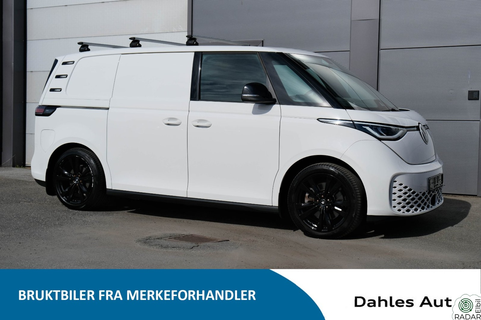 VOLKSWAGEN ID. BUZZ CARGO 150 KW 77kwh 204 hk- Hengefeste/Høyt Gulv med skuffer +++