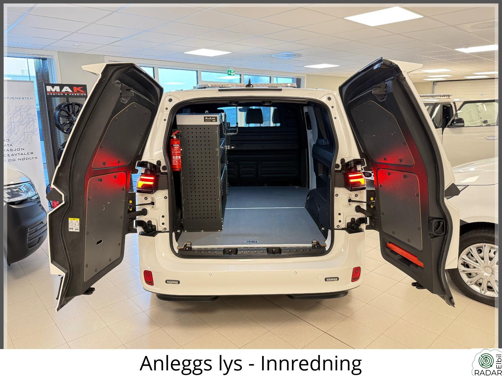 VOLKSWAGEN ID. BUZZ CARGO 150 KW ID Buzz Cargo/Doble bakdører/H-Feste/2 x Skyvedør