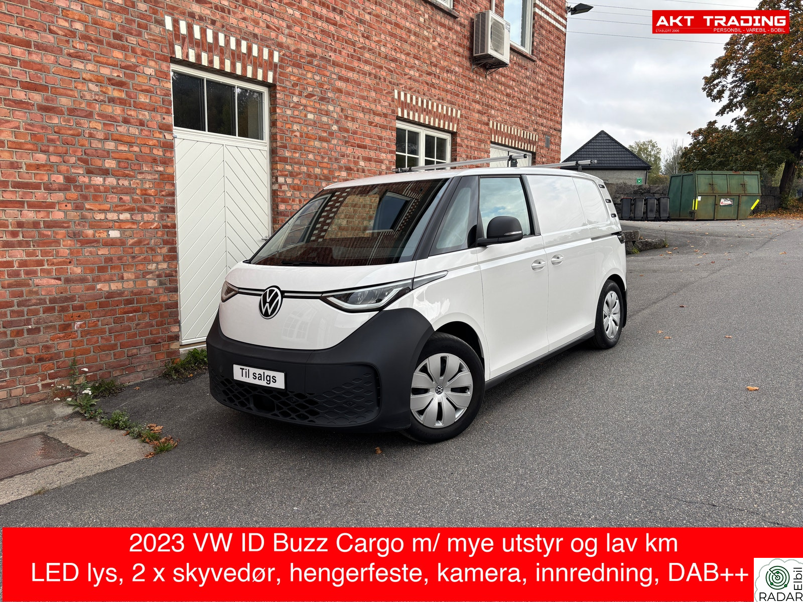 VOLKSWAGEN ID. BUZZ CARGO 150 KW 77 kWh 204hk m/ krok