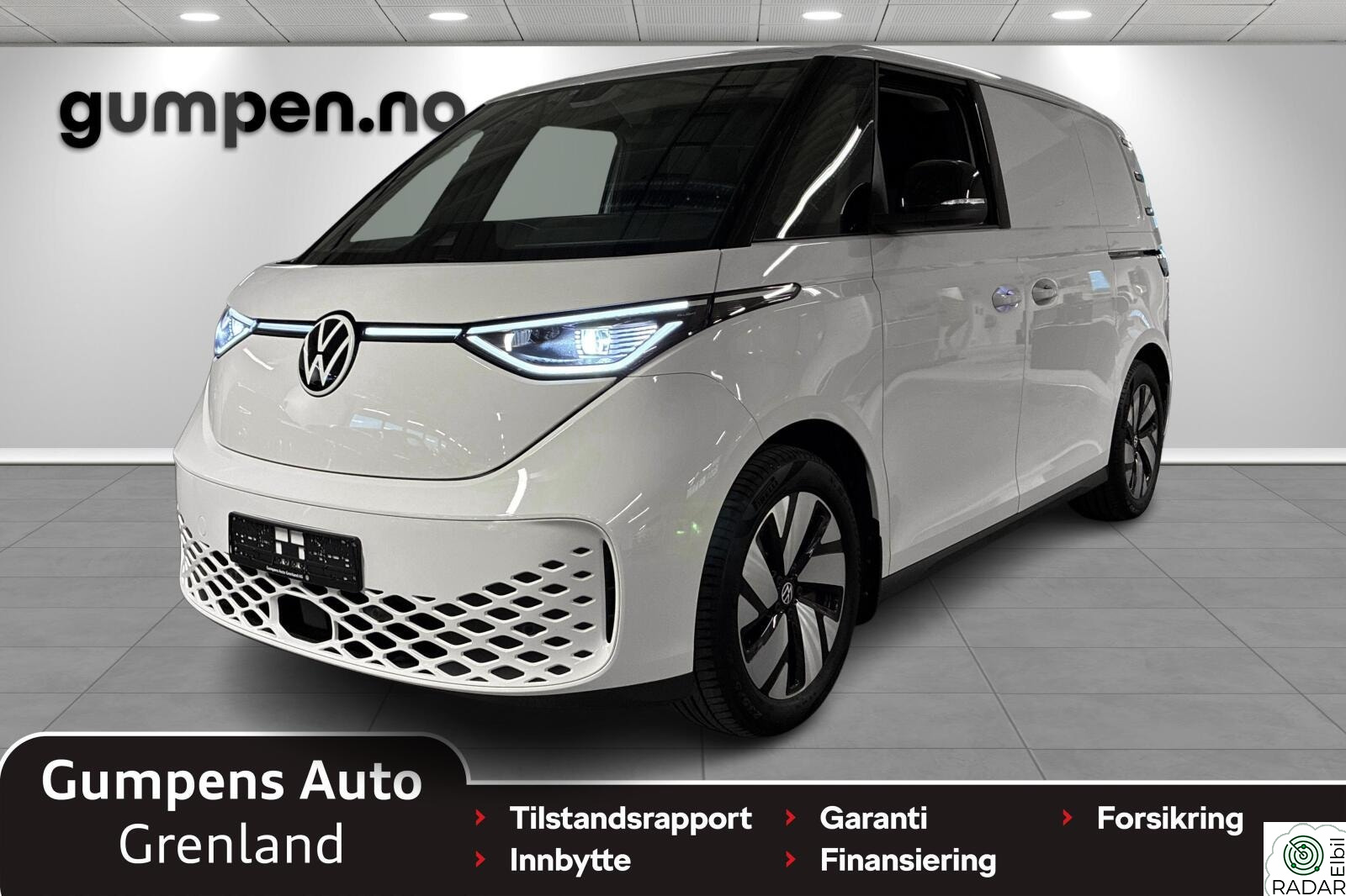 VOLKSWAGEN ID.BUZZ CARGO PRO 4MOTION pluss 3s 4m kamp