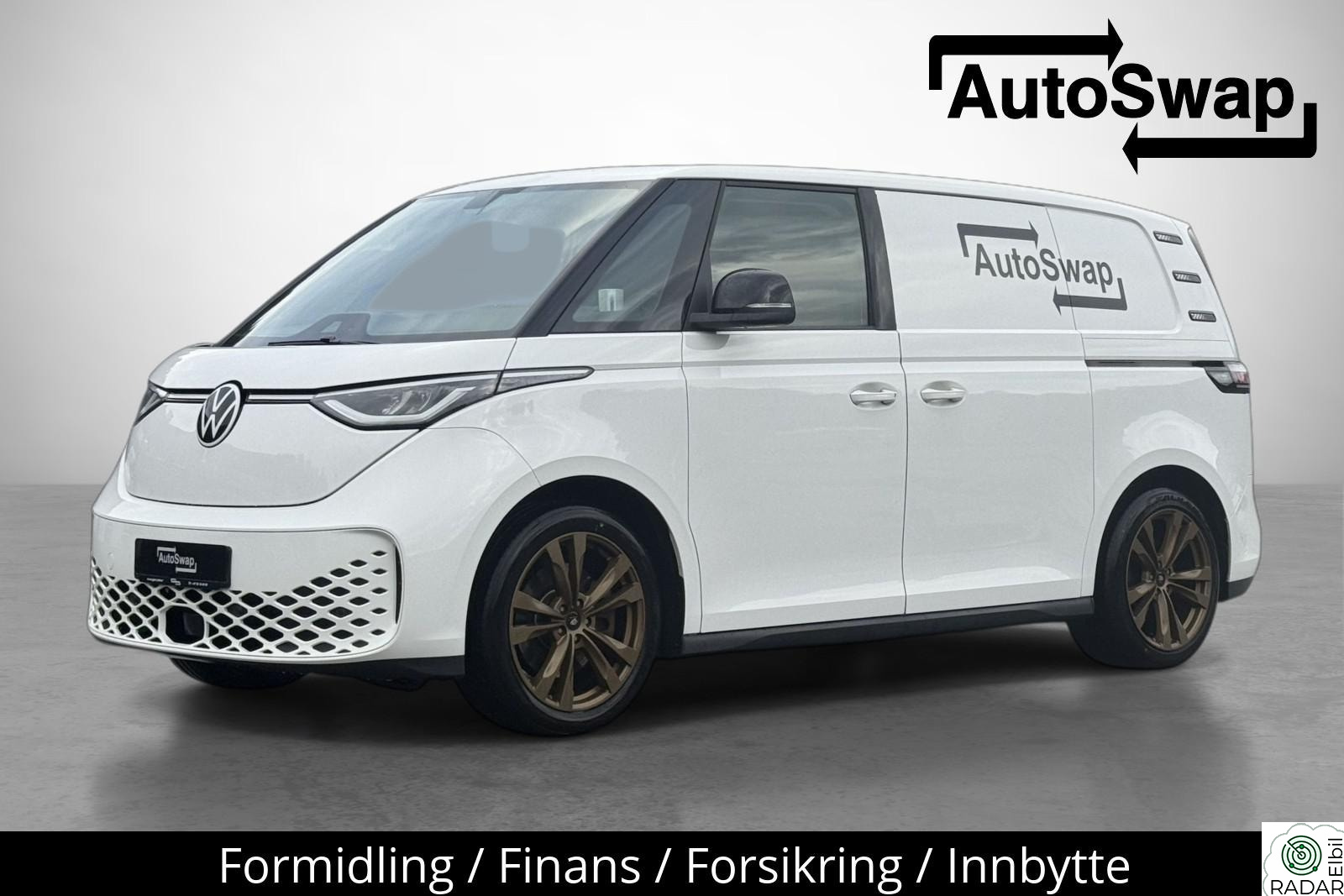 VOLKSWAGEN ID. BUZZ CARGO 150 KW CARGO. Knalltøff! Norsk/2*skyv/ACC/Kamera/Krok/S+V