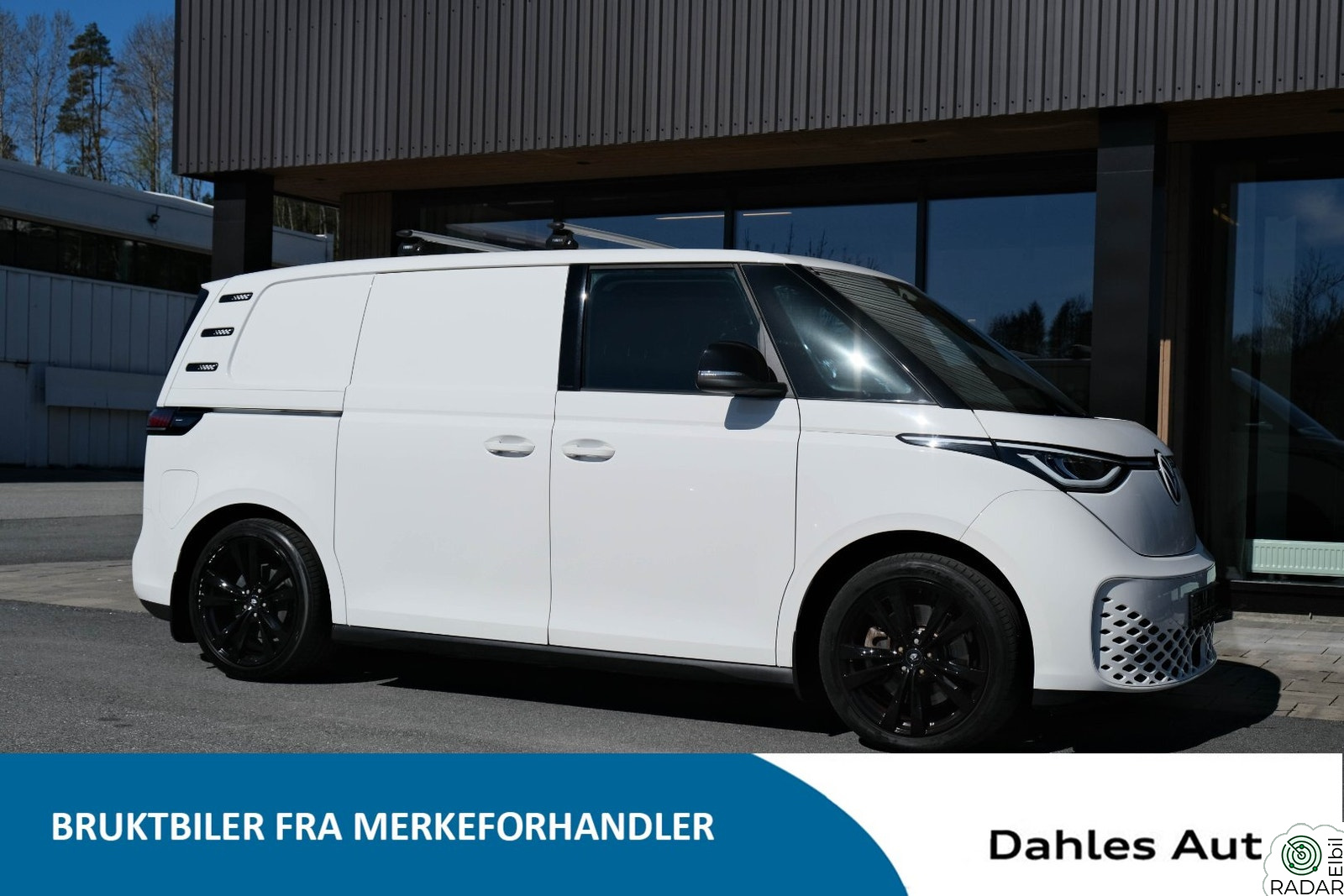 VOLKSWAGEN ID. BUZZ CARGO 150 KW 77kwh 204 hk - INNREDNING SKUFFER/REOL/HØYT GULV