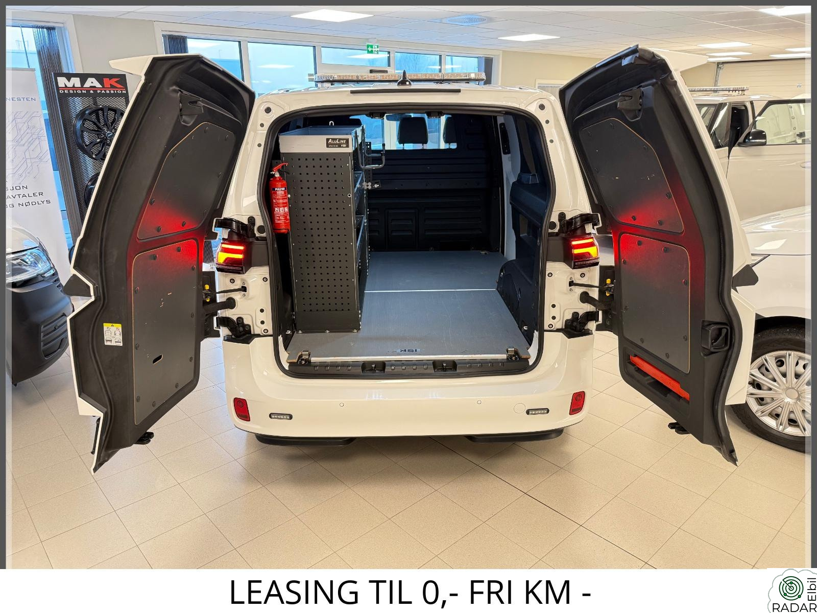 VOLKSWAGEN ID. BUZZ CARGO 150 KW ID Buzz Cargo/Doble bakdører/H-Feste/2 x Skyvedør