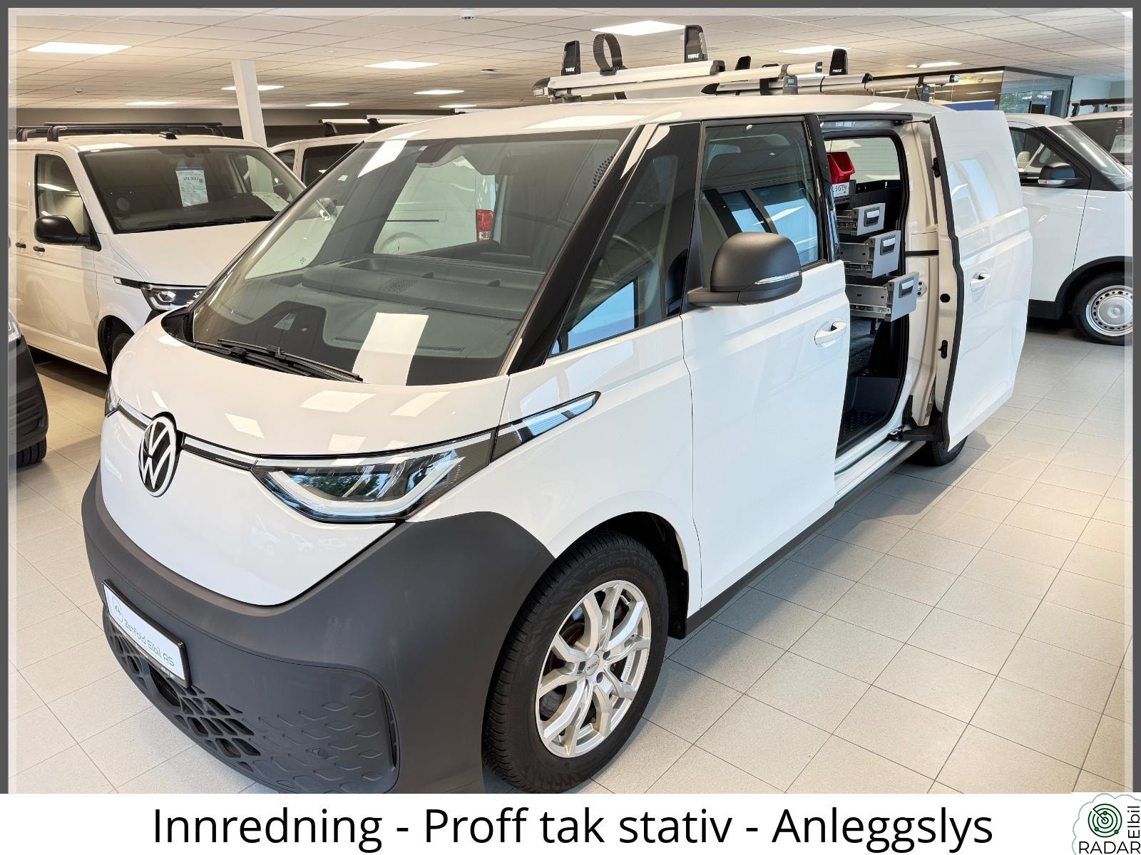 VOLKSWAGEN ID. BUZZ CARGO 150 KW Proff ID Buzz Cargo/Kamera/H-Feste/2 x Skyvedør +++